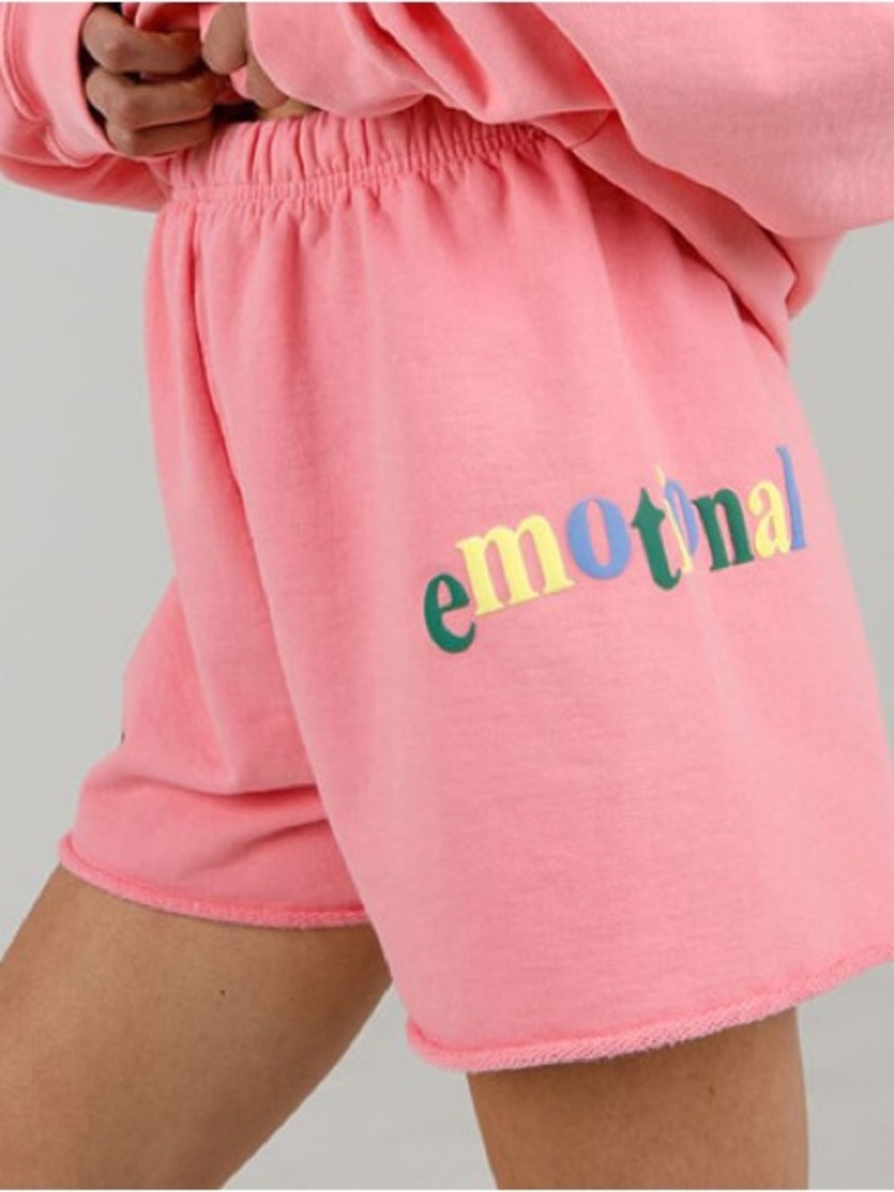 MAYFAIR GROUP /// Women’s EMOTIONS ARE VALID SHORTS - Size M/L